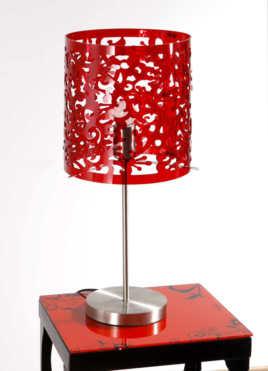 Lampe rouge moderne Oslo
