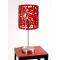 Lampe rouge moderne Oslo
