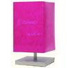 Lampe sensitive MESSAGE coloris framboise image pub1