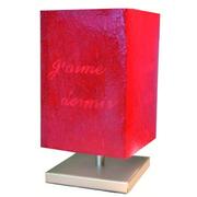 Lampe sensitive MESSAGE coloris rouge image pub1