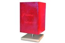 Lampe sensitive MESSAGE coloris rouge image pub1
