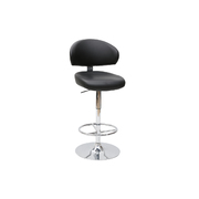 Le tabouret de bar / cuisine NEPTUNE - coloris noir image pub1