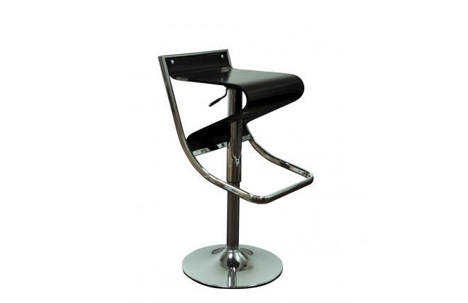Le tabouret de bar / cuisine Nova - coloris noir