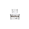 Lit baroque noir 90x190 VENEZIA