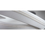 Lot 2 de tabourets de bar / cuisine COMET revetement pvc blanc image 2