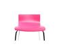 Lot de 2 chaises design cuisine roses NELLY