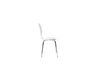 Lot de 2 chaises design empilables blanches NEW ABIGAIL