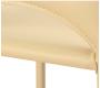 Lot de 2 chaises design Milano beige
