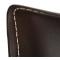 Lot de 2 chaises design Milano marron chocolat