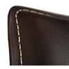 Lot de 2 chaises design Milano marron chocolat image pub1