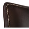 Lot de 2 chaises design Milano marron chocolat