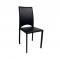 Lot de 2 chaises design Milano noires