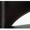 Lot de 2 chaises design Milano noires