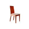 Lot de 2 chaises EVA ch&ecirc;ne malaisien cuisine/salle &agrave; manger - couleur cerisier image pub1