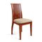 Lot de 2 chaises Junee ch&ecirc;ne massif - coloris ceriser