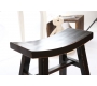 Lot de 2 tabourets baroques noirs ETALON