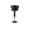 Lot de 2 tabourets de bar / cuisine BULLIT chocolat
