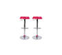 Lot de 2 tabourets de bar / cuisine Capsule rose image 3