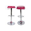 Lot de 2 tabourets de bar / cuisine Capsule rose image pub1