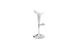 Lot de 2 tabourets de bar / cuisine GALAXY blanc image 3
