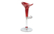 Lot de 2 tabourets de bar / cuisine GALAXY lie de vin image 1