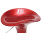 Lot de 2 tabourets de bar / cuisine GALAXY lie de vin image 2