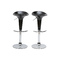 Lot de 2 tabourets de bar / cuisine GALAXY noir image pub1