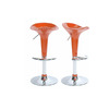 Lot de 2 tabourets de bar / cuisine GALAXY orange image pub1