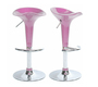 Lot de 2 tabourets de bar / cuisine GALAXY rose image 1