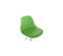 Lot de 2 tabourets de bar design verts STEEVY