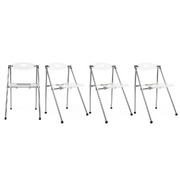 Lot de 4 chaises pliantes design JULIE image pub1