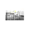 Lot de deux chaises design blanches CARYS