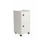 Meuble de rangement enfant 2 portes blanc ETOILE