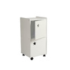 Meuble de rangement enfant 2 portes blanc ETOILE