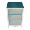 Meuble de rangement salle de bain TROPIC - coloris bleu lagon image pub1