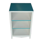 Meuble de rangement salle de bain TROPIC - coloris bleu lagon image pub1