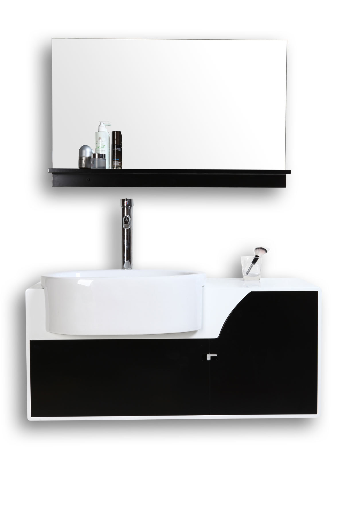 Meuble de salle de bain Jasper : vasque, meuble sous vasque et miroir