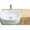 Meuble de salle de bain : vasque, meuble sous-vasque, &eacute;tag&egrave;res et miroir NIVAN