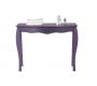 Meuble de salle de bains / console baroque violet Louisa