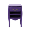 Meuble de salle de bains - LOUISA 1 &eacute;tag&egrave;re - coloris violet image pub1