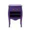 Meuble de salle de bains / rangement baroque violet Louisa