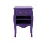 Meuble de salle de bains / rangement baroque violet Louisa