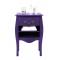 Meuble de salle de bains / rangement baroque violet Louisa