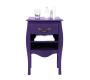 Meuble de salle de bains / rangement baroque violet Louisa