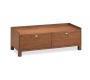 Meuble TV 2 tiroirs en ch&ecirc;ne ANTONIO