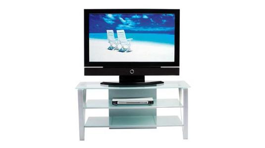 Meuble TV design DRIVE gris  image 1