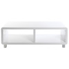 Meuble TV design laqu&eacute; blanc PIXY 