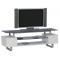 Meuble tv design laqu&eacute; blanc Telma