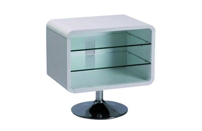 Meuble tv moderne LEA blanc 