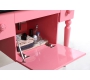 Meubles de salle de bain : vasque, meuble sous vasque, &eacute;tag&egrave;re et miroir VICKY